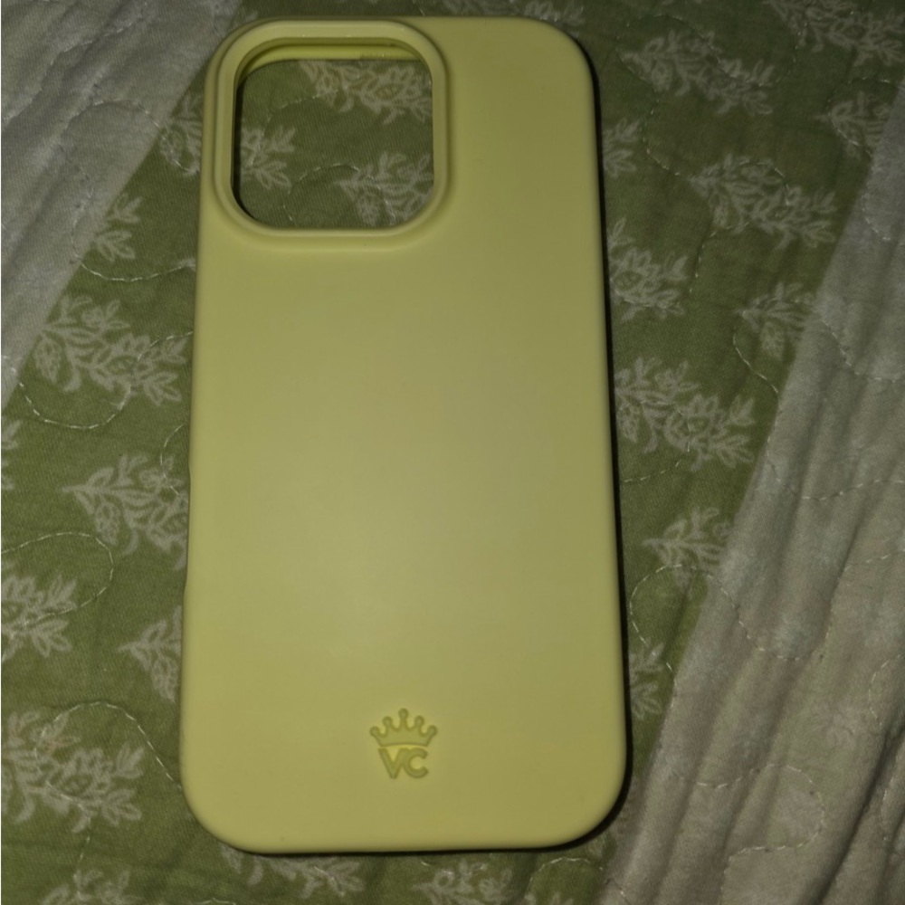 Velvet Caviar Lemon Yellow Phone Case 16 Pro